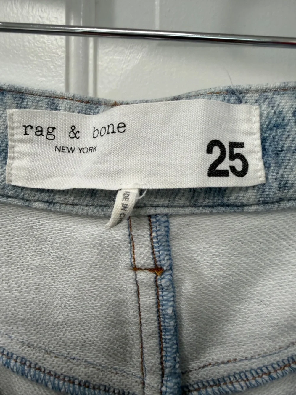 rag & bone Light Blue Wide-Leg Jeans - Picture 4 of 6
